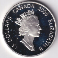 MONETA CANADA 15 DOLLARI 2000