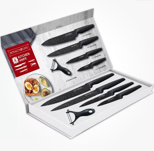 Set coltelli royalty line - royalty, neri