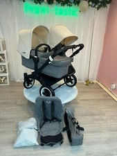 Bugaboo asino 3 Duo grigio melange & bianco sporco - RICONDIZIONATO