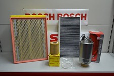 KIT 4 FILTRI FIAT CROMA 1.9 Multijet JTDM 8V 88Kw 120cv dal 05/2007 in poi