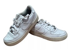 Nike Air Force 1 Scarpe da Ginnastica AF-1 82' Pelle Bianca UK5 Sneakers EUR38 Hipster (m