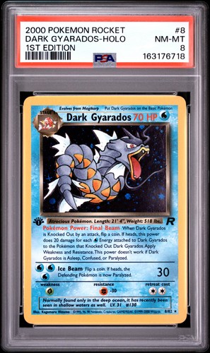 Psa dark gyarados holo - psa, 8
