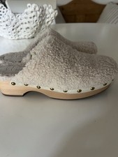 Zoccoli in shearling JCrew