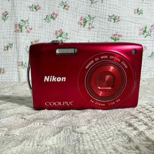 Nikon coolpix s3200 rossa - coolpix,