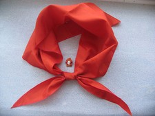 2 PZ. CCCP COMUNISMO FAZZOLETTO ROSSO PIONIERI +BANDIERINA UNIONE SOVIETICA URSS