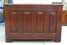 Cassapanca Luigi XIV in noce