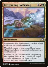 MTG Magic NEO Kamigawa Neon Dynasty - 1x EN NM 223 U Invigorating Hot Spring