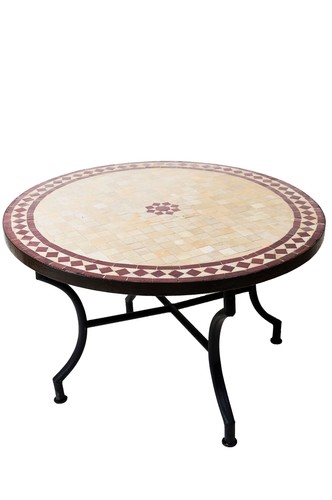 Tavolo mosaico marocchino - mosaico,