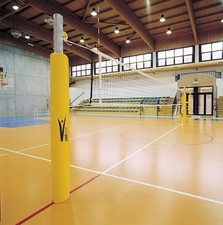 IMPIANTO VOLLEY DA COMPETIZIONE +Sedia Arbitro Pallavolo Marca Schiavi