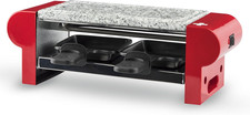 2 Personas RP2 Macchina per Raclette, 400 W, Acciaio Inossidabile, Pietra