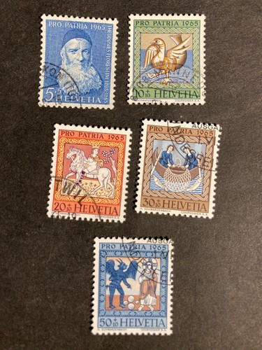Svizzera 1965 pro patria - svizzera,