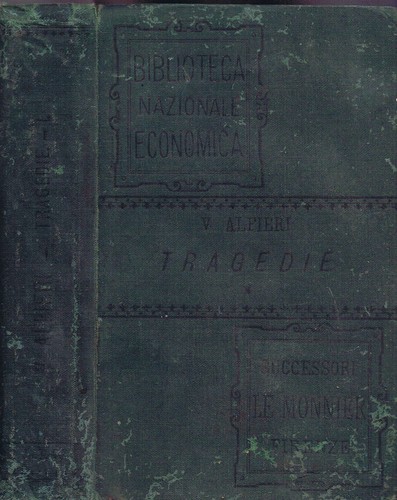Tragedie vittorio alfieri - tragedie,
