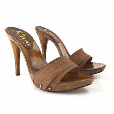 Zoccoli Marrone -Tacco 12 cm -