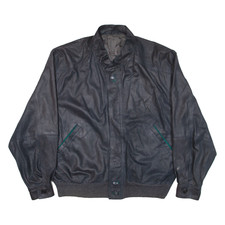 Giacca uomo VINCI pelle blu L