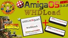 Amiga OS 3.2.3 ( Workbench + Whdload Games + Kickstart ROM 3.2.3 ) All Amiga