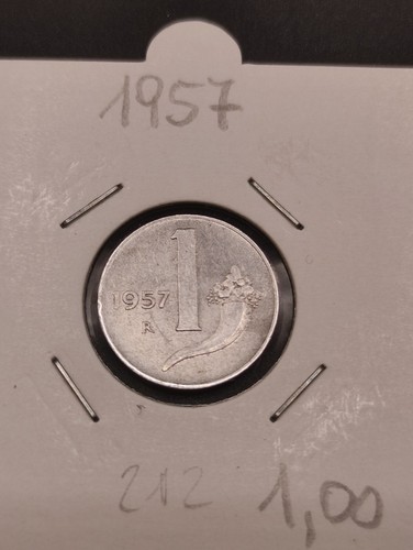 212 lira 1957 cornucopia - n, 1