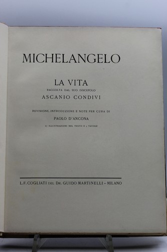 Libro michelangelo vita - libro,