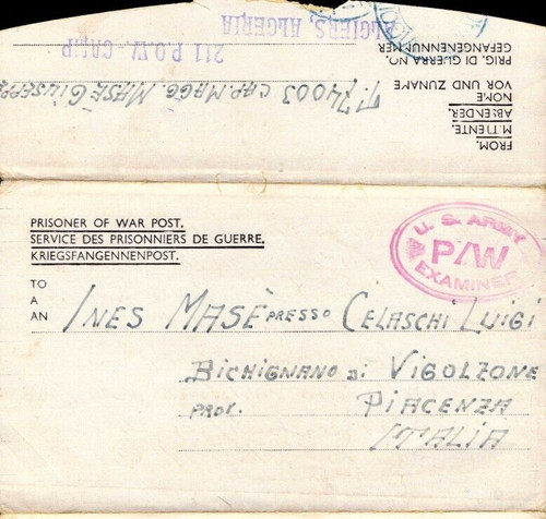 1945 posta prigionieri - posta, di
