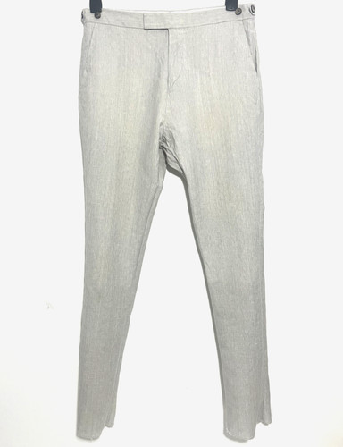 Reiss pantalone lino - pantalone, uomo