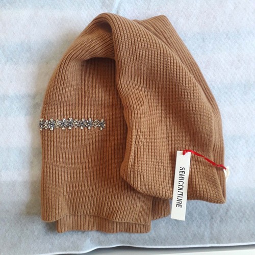 Semicouture sciarpa misto - sciarpa,