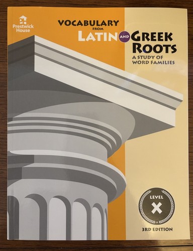 Vocabulary from latin and - latin,