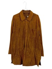 Giacca camicia camoscio uomo