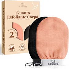 L Exfose 2x guanto esfoliante
