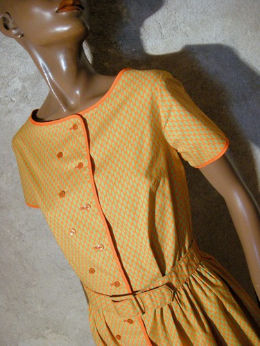 Chic vintage abito - abito, 1950