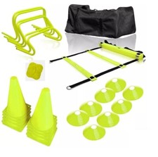 Set marcatori coni scala ostacoli velocità agility calcio allenamento attrezzatura sportiva
