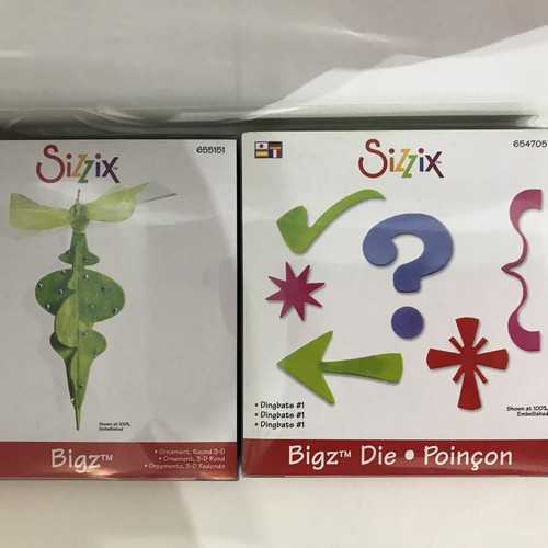 Due fustelle sizzix bigz - fustelle,