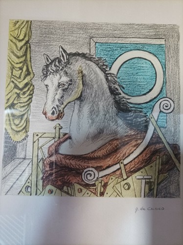 Giorgio chirico litografia - chirico,