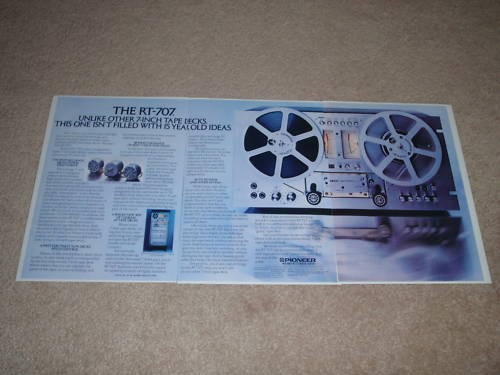 Pioneer 707 open - rt-707, reel