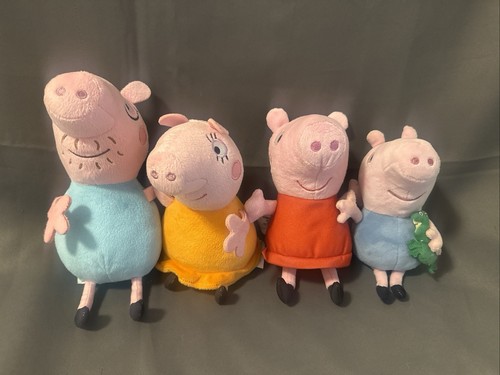 Lotto peluche famiglia - 4, peppa