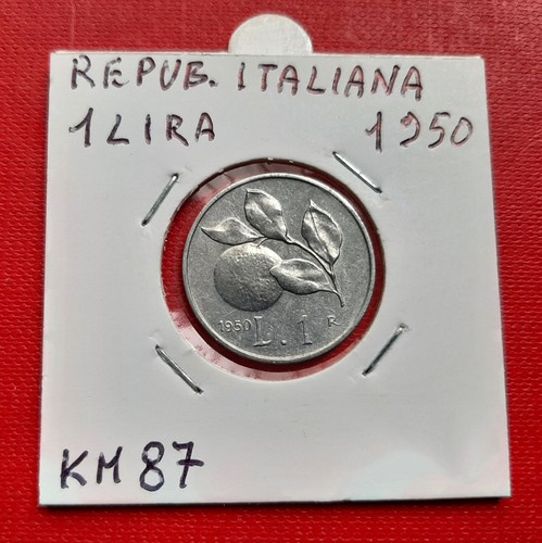 Lira 1950 arancia 87 - 1950,
