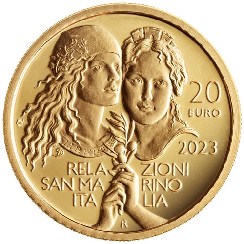 Euro oro san marino - 20,