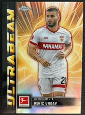 Topps Chrome Bundesliga 2024-2025 UltraBeam DENIZ UNDAV Card UB-10