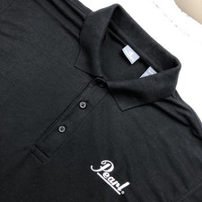Polo Pearl Drums uomo XL nera