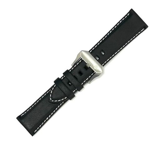 Cinturino vera pelle - pelle, nera