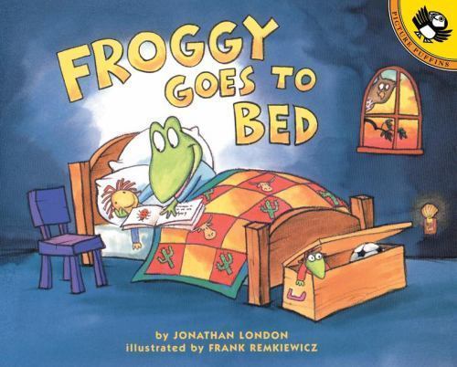 Froggy goes bed paperback - bed,