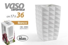 VASO BIANCO ALTO CERAMICA