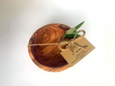 Ciotola rotonda in legno di