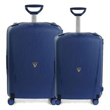 RONCATO Light Trolley Set L Trolley Navy Blu Scuro Nuovo