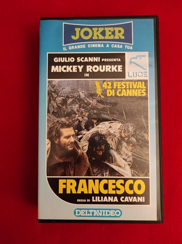 Vhs francesco mickey rourke - francesco,