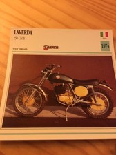 Laverda 250 Chott 1974 Carte