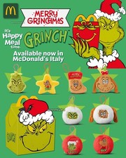 MCDONALD'S HAPPY MEAL GRINCH