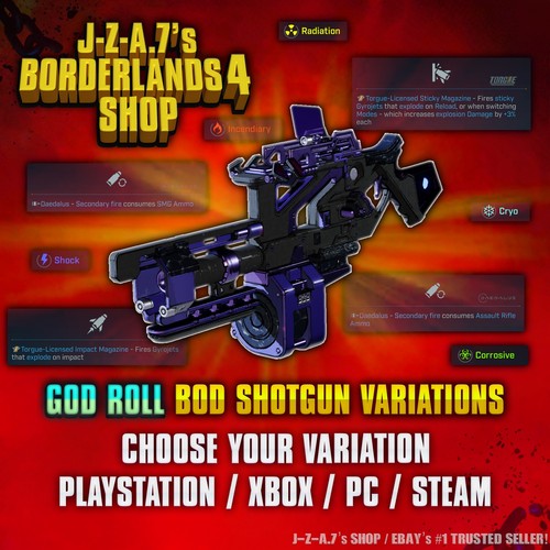 Borderlands god roll bod - roll,