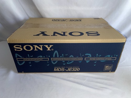 Nuovo sony mds - nuovo, mds-je320
