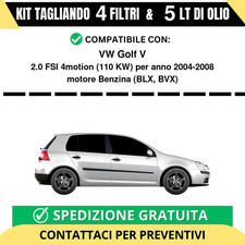 Tagliando per VW Golf V 2.0