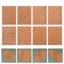  8 pezzi fogli di cuoio fogli