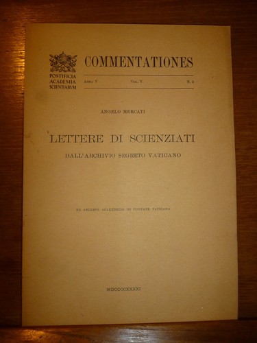 Mercati lettere scienziati - lettere, di
